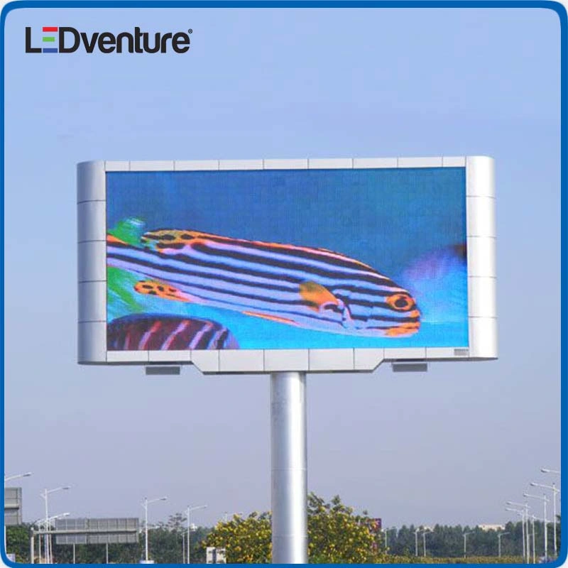 Pantalla LED a todo color de alta calidad P10 para exteriores para vallas publicitarias