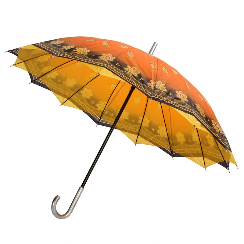 Auto Open Colorful Printing 60cm* 8k Straight Umbrella (JY-071)