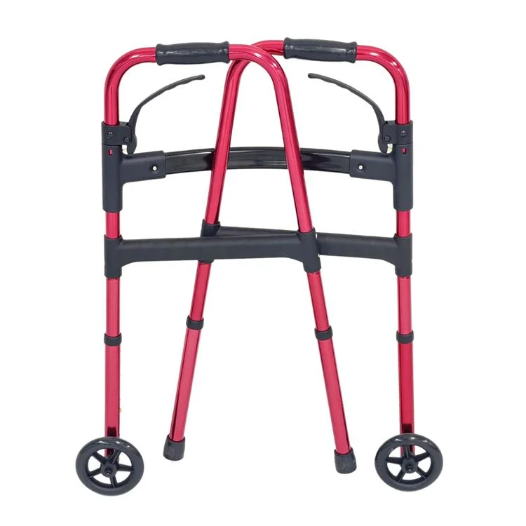 Bliss Medical Aluminum Walking Aids Zimmer Frame Nursing Shopping Cart Foldable Standard Walker Walking Frame