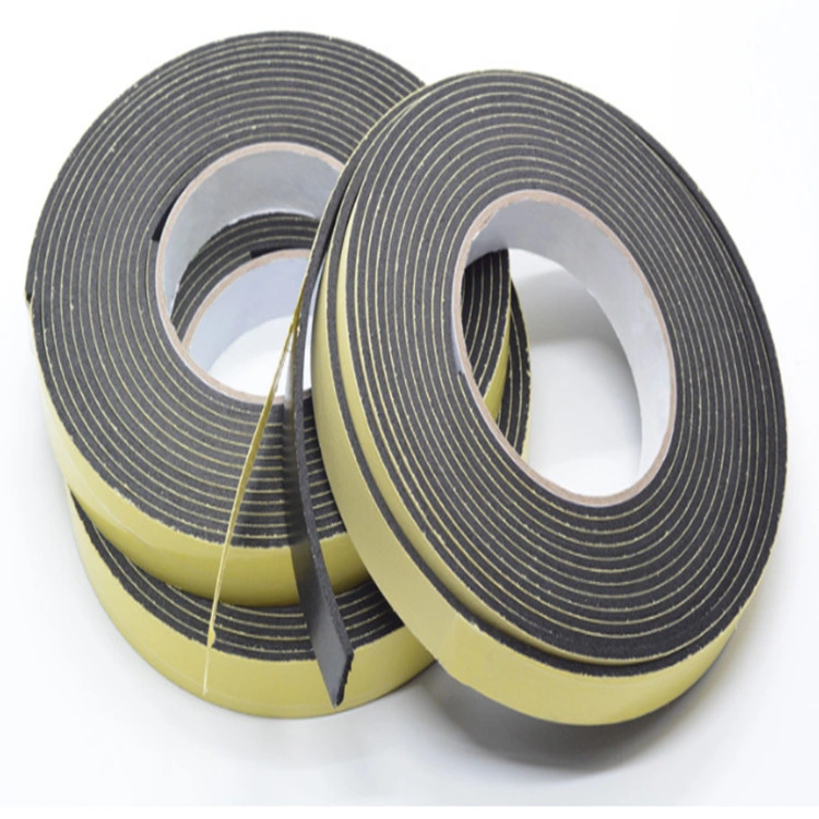 Double Single Side PE PVC EVA EPDM Acrylic Foam Structural Glazing Foam Tape for Glass Aluminum Frame Window Adhesive Curtain Wall Mounting Spacer Weather Strip