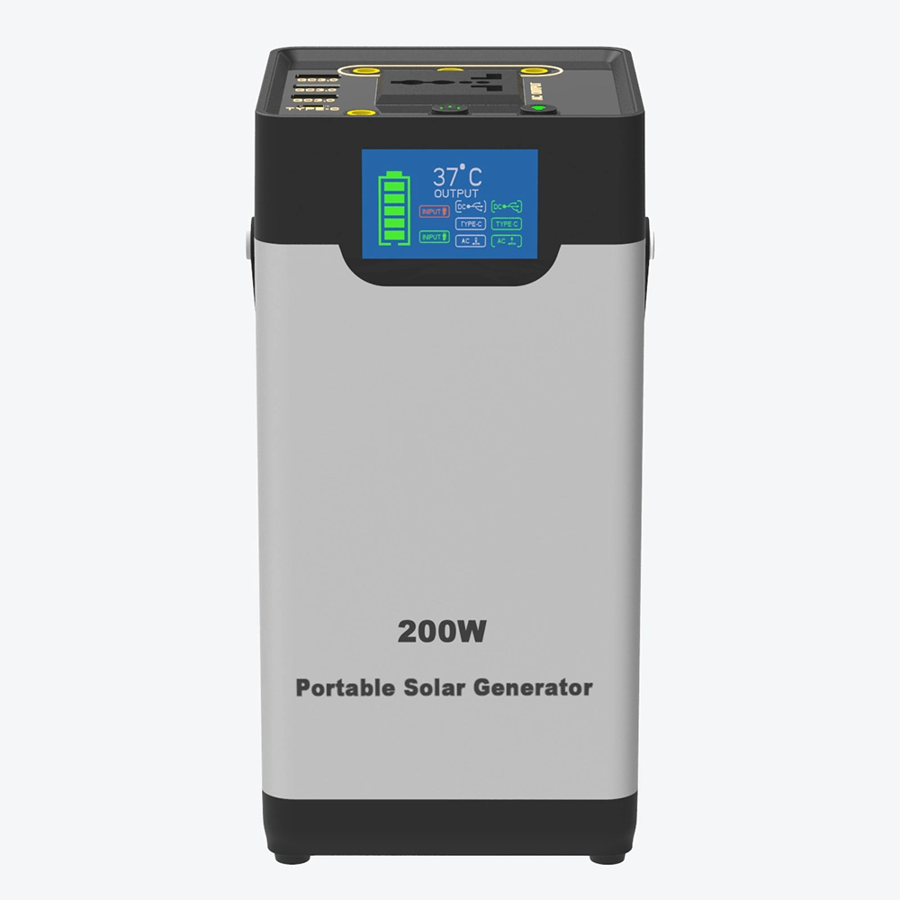 Tragbares Kraftwerk 300W/200W Energiespeicher Batterie Outdoor Solar Generator