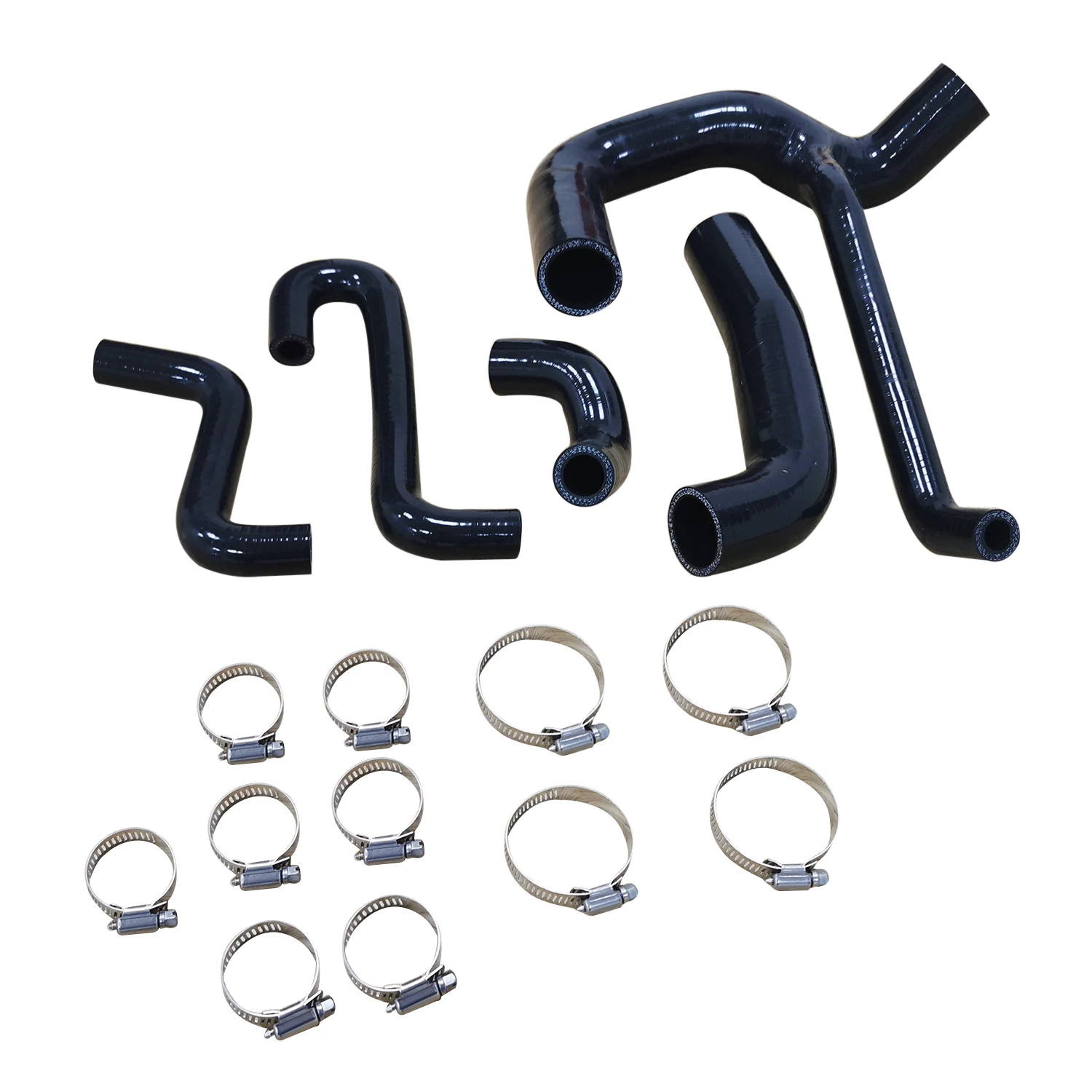 KIT DE TUYAU de radiateur EN silicone 5 PIÈCES pour Land Rover Discovery 200 TDI 1989-94