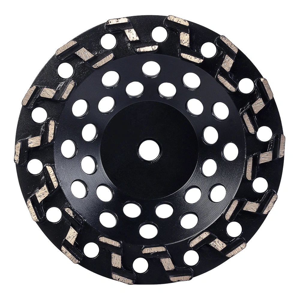 Concrete Grinding Wheel 7 Inch Diamond Cup Wheel S Segment for Polishing and Cleaning Stone Concrete Surface