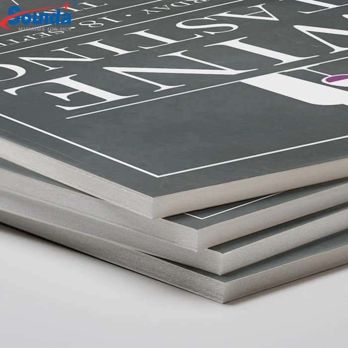 White PVC Foam Board 9mm PVC Plastic Sheet