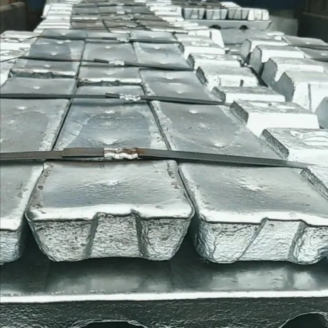 Zinc Ingot ASTM for Boats Anti-Corrosion Anode Zinc Ribbon