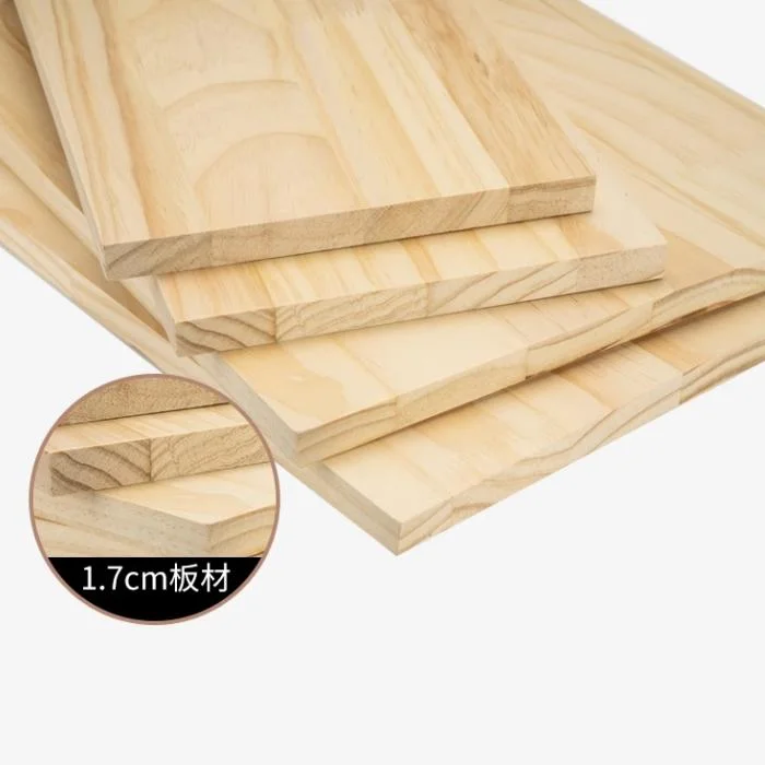 Hojas de madera de pino personalizadas tablas de madera maciza de madera de madera de madera de madera de madera de madera de madera de Construcción