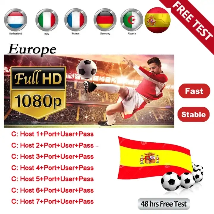 HD Satellite TV Receiver Stable Fast Slovakia Czech 4K Cccam Kabel Europe Oscam Cline