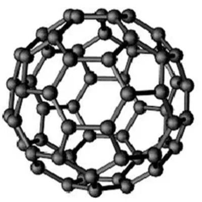 CAS 99685-96-8 polvo Negro Cosmético materia prima Fullerene C60