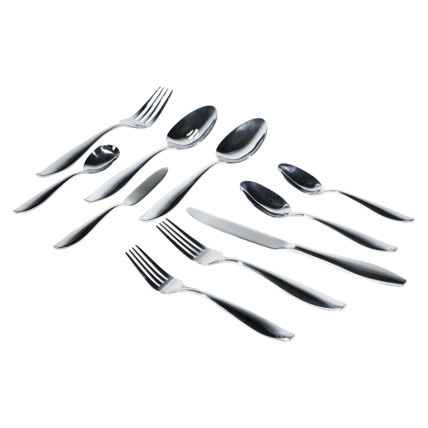 ملعقة من الفولاذ المقاوم للصدأ عالية الجودة سكين الشوكة ومجموعة أدوات المائدة