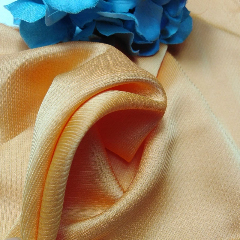 High Stretch Light Silk Cey 6/6 Twill Chemical Fiber Chifffon Fabric Imation Silk Fabric