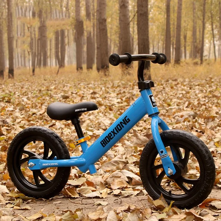 Bicicleta infantil por atacado de equilíbrio para bebês de 12 polegadas, bicicleta infantil leve para crianças pequenas com roda de EVA.