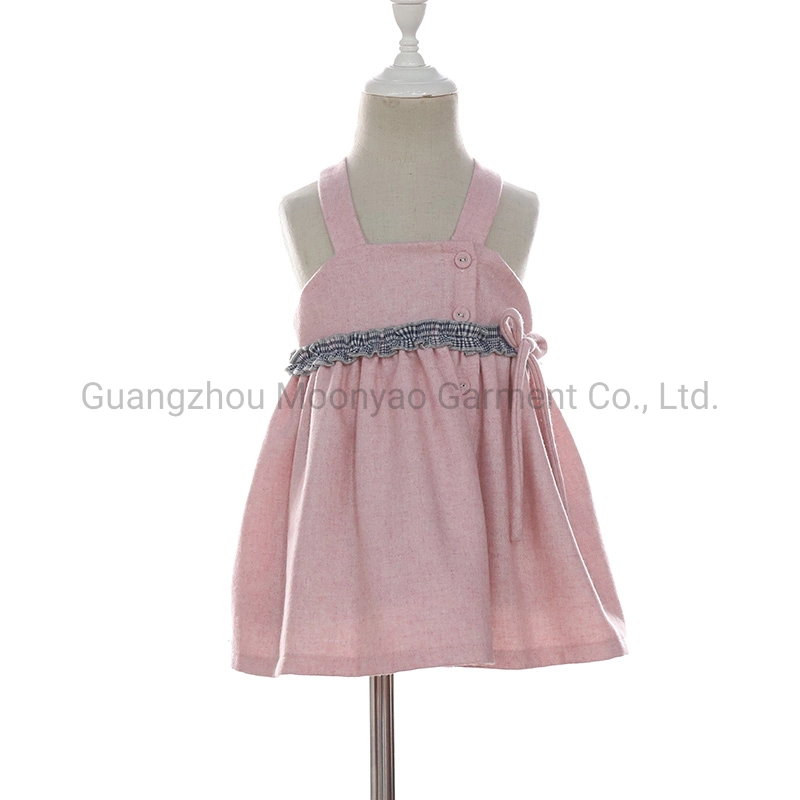 Baby Toddler Girls Suspender Pinafore Mini Dresses for Wholesale China