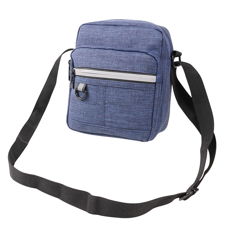 Daily Pack Reflective Zipper fashion Durable Small Carrying Conference Leisure Messenger Shoulder Bag