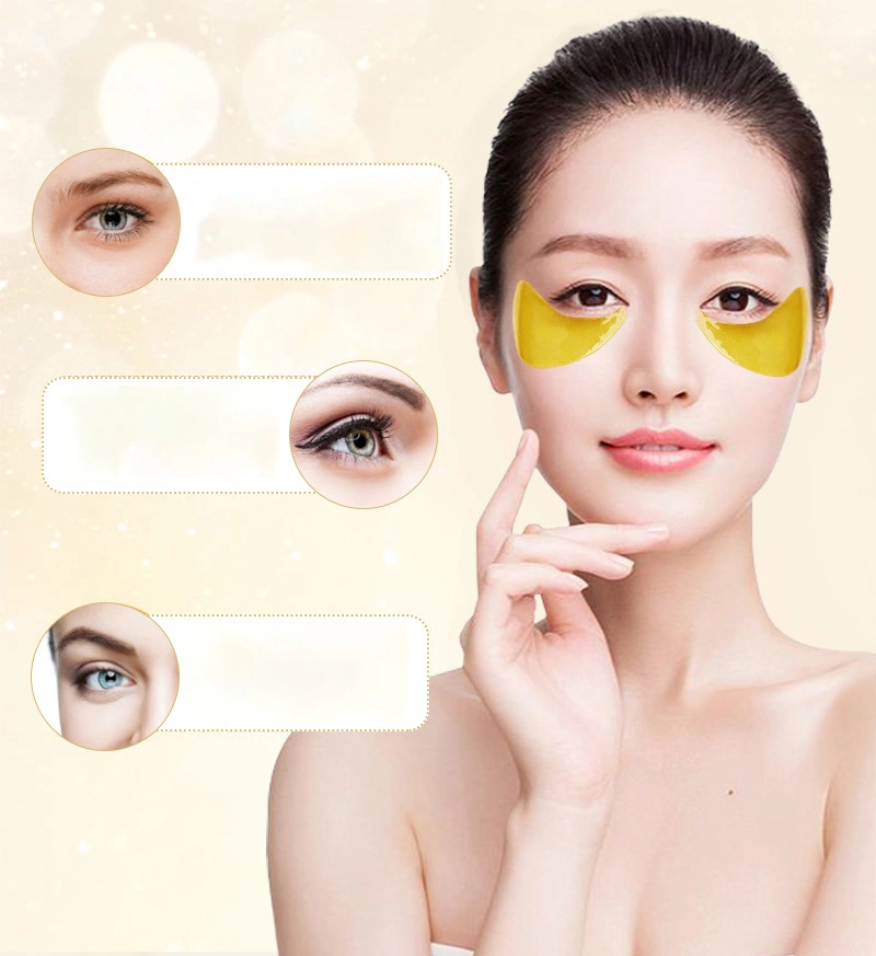 Großhandel Amazon Hot Selling Reparatur Auge Probleme Feuchtigkeitssend Golden Collagen Sleeping Eye Patch Maske für Dropshipping