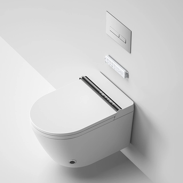 P Trap Electric Intelligent Auto Wc Wall Smart Toilet