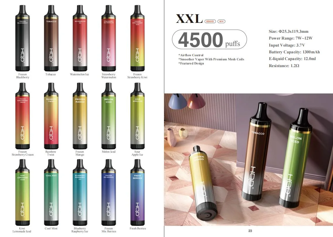 Hqd XXL 4500 Puffs Tobacco