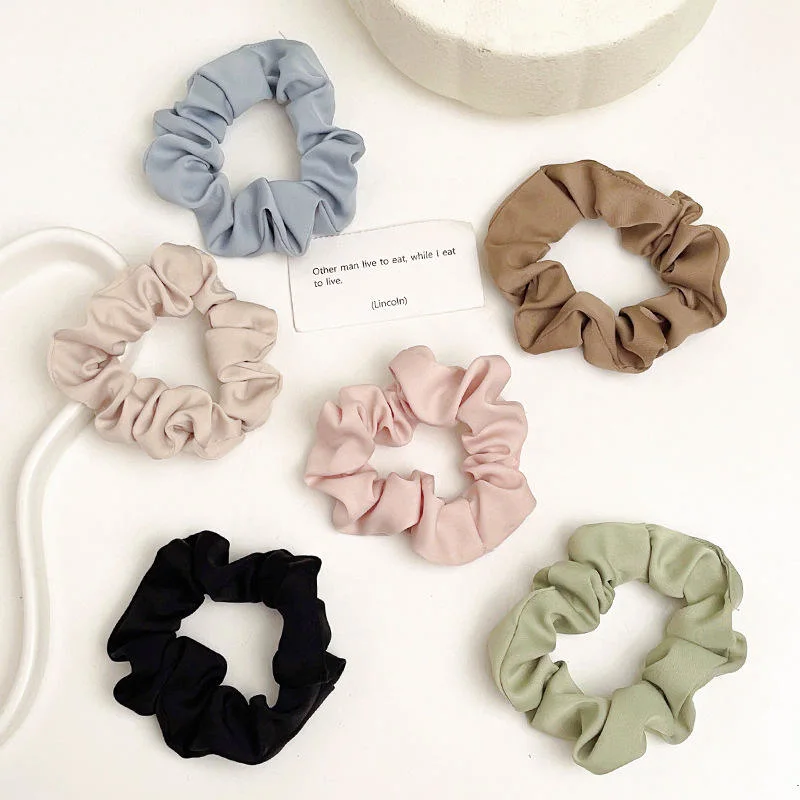 Moda multicolor Tamaño Grande suave pelo de lujo scrunchies niñas Accesorios para el cabello Velvet Tías de Hiar extragrande Soporte de cola de poni