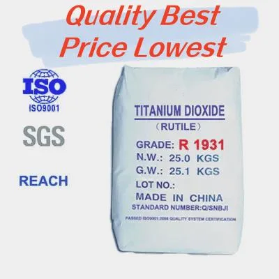 Factory Price Titanium Dioxide TiO2 White Pigment Plastic/Paint/Papermaking/Rubber