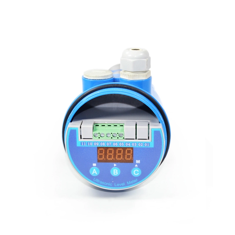 4-20mA RS485 Diesel Fuel Ultrasonic Level Gauge Water Sensor Switch Level Transmitter Oil Ultrasonic Liquid Level Meter