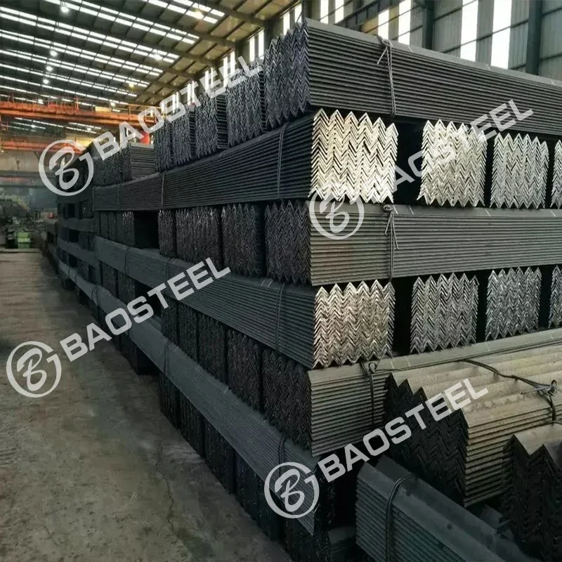 Hot Cold Rolled Q235B ASTM En Steel Angle Bar CS Type B Q345D Ss330 S355jr 0.5-25mm Carbon Steel Angle