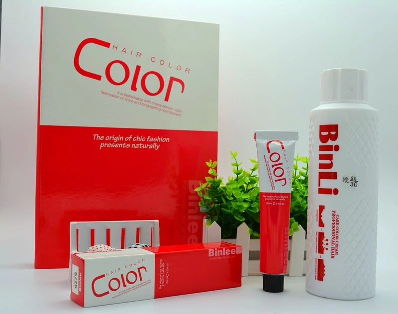 Private Label Cabello tinte Semi-Permanent