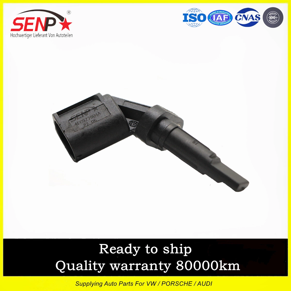 Senp Autoteile ABS Sensor Großhandel/Lieferant Auto Ersatzteile 4e0927804A ABS Sensor ABS Raddrehzahlsensor hochwertiger Audi A5 A6 A8 VW Phaeton