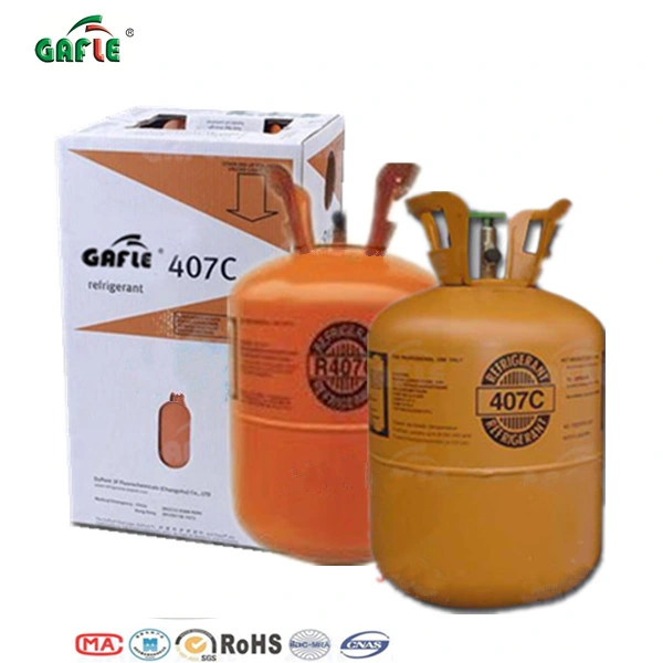 Gafle/OEM R407c Refrigerant Gas Hot Sales