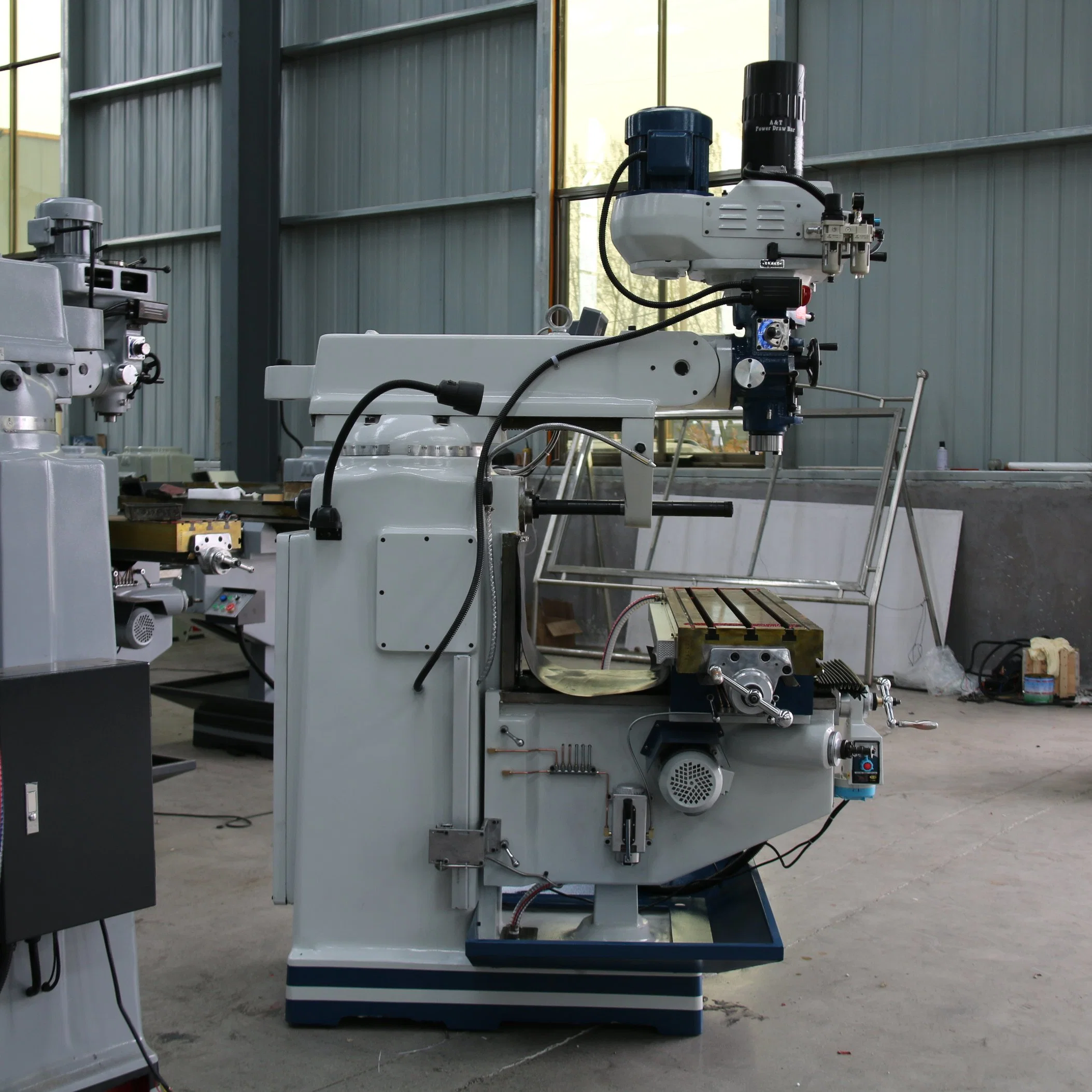 High quality Knee type 4HW 5HW  Horizontal Vertical Universal Turret Milling Machine