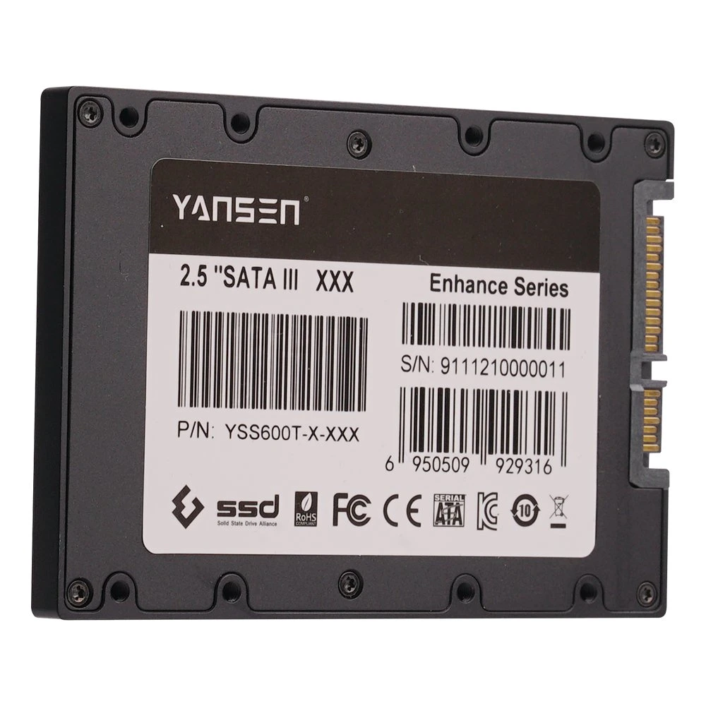 Yansen Internal SATA SSD Factory Supply OEM/ODM 2.5 Inch SSD SATA 3 Hard Drive 64GB