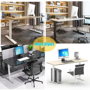 Lifting Motorized Adjustable Desk Frame Height Stand up Ergonomic Electric Lift Table Legs Office Furniture