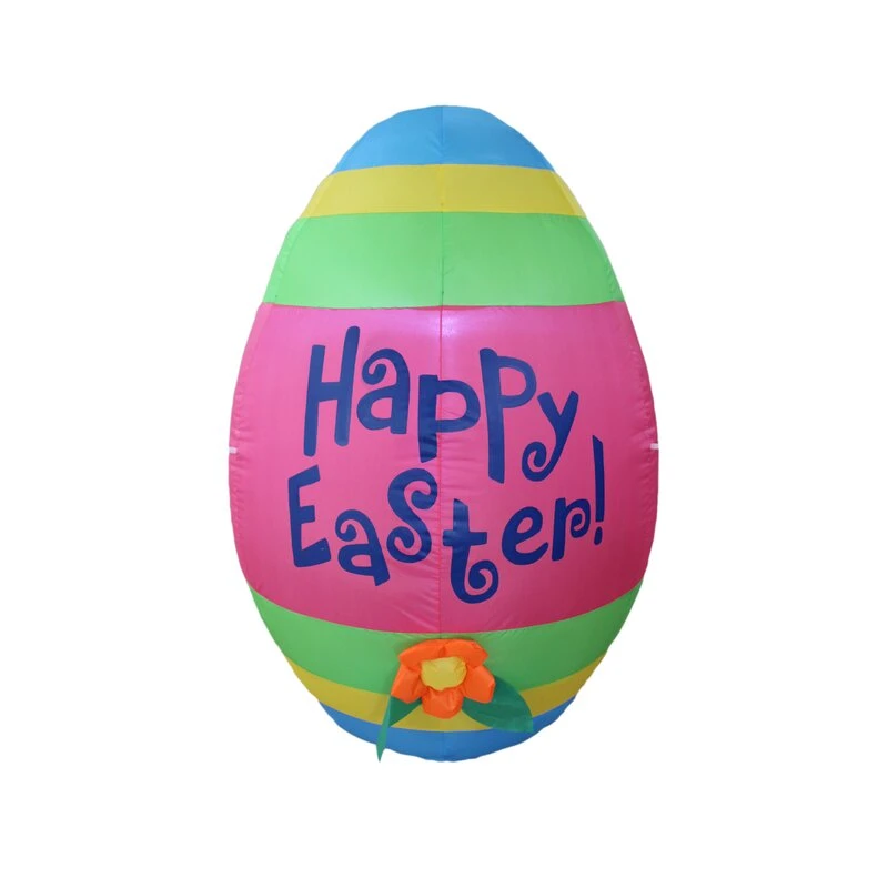 Festival Decoration Giant Easter Egg Inflatable with LED Light