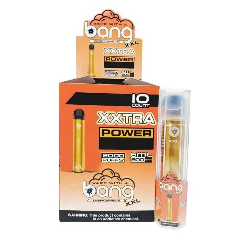 Disposable Pod 2000 Puffs Bang XXL with 24 Flavors Electronic Cigarette