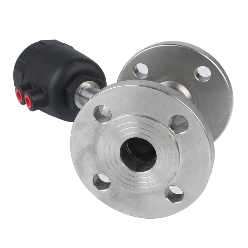 1 Inch DN25 Steam Cylinder Y-Type High quality/High cost performance  Flanged Angle Seat Valve