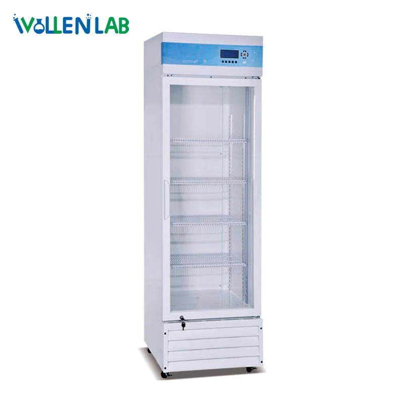 Biomedical Vaccine Refrigerator Upright Medicine Refrigerated Cooler