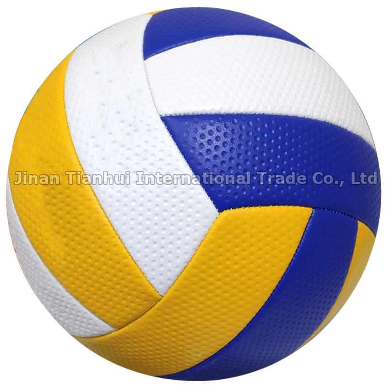 High quality/High cost performance  Custom PU PVC Leather Machine Stitched Outdoor Indoor Official Size 5 Volleyball Ball for Match and Training