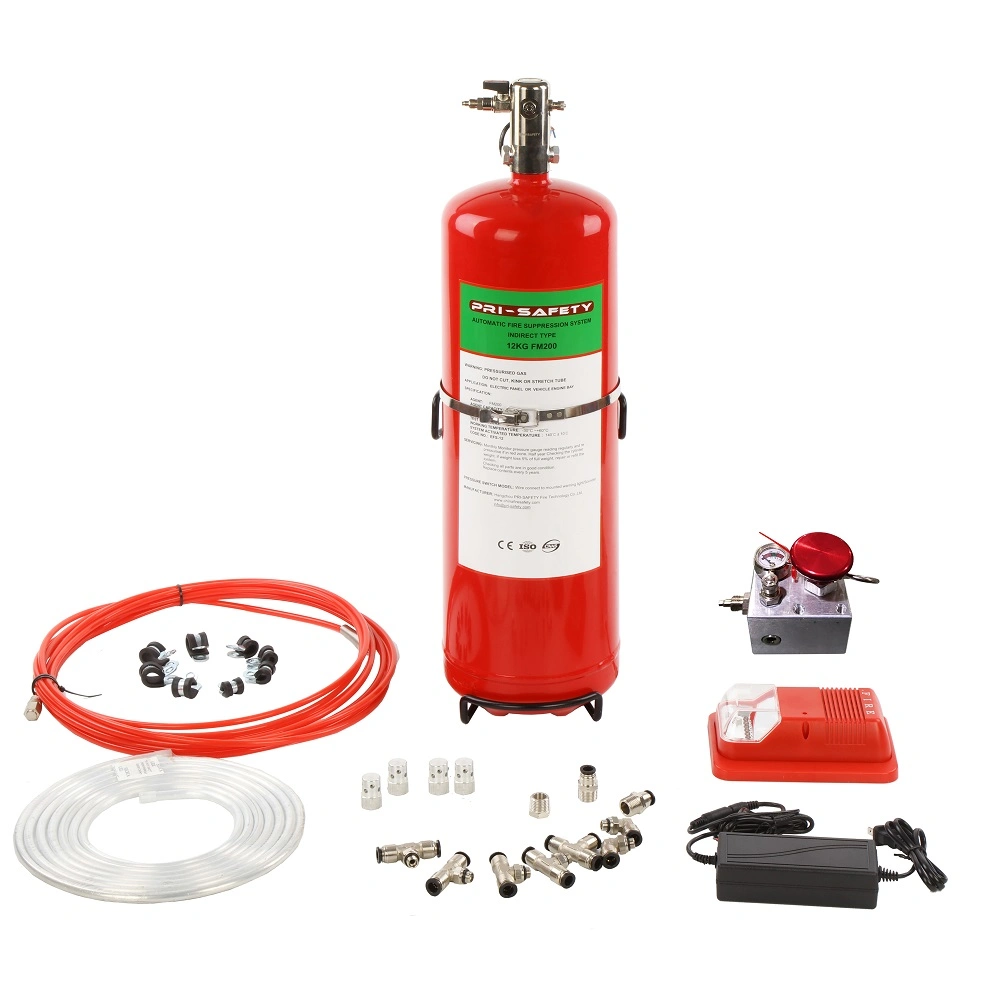 Hfc-236fa Indirect Electric Equipment Fire Suppression Systems with Control Panel