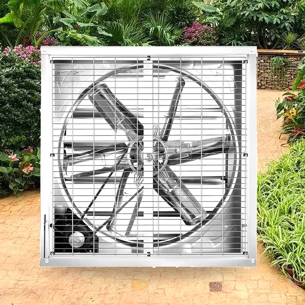 Cooling Fan Axial Fan Negative Pressure Fan for Poultry Farm Greenhouse Industry Factory Workshop Warehouse Swine Farm Broiler House