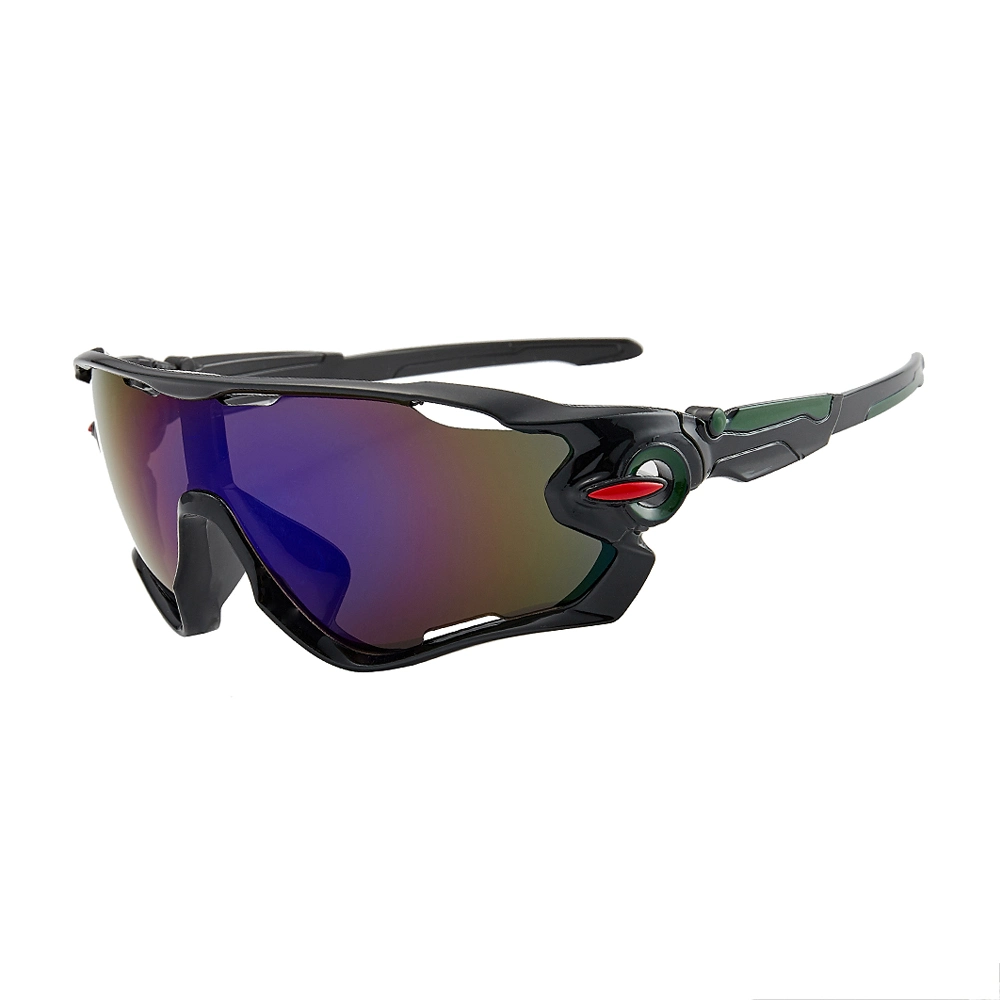 New UV400 PC Frame Mirrored Lenses Protection Cycling Sports Sunglasses for Unisex