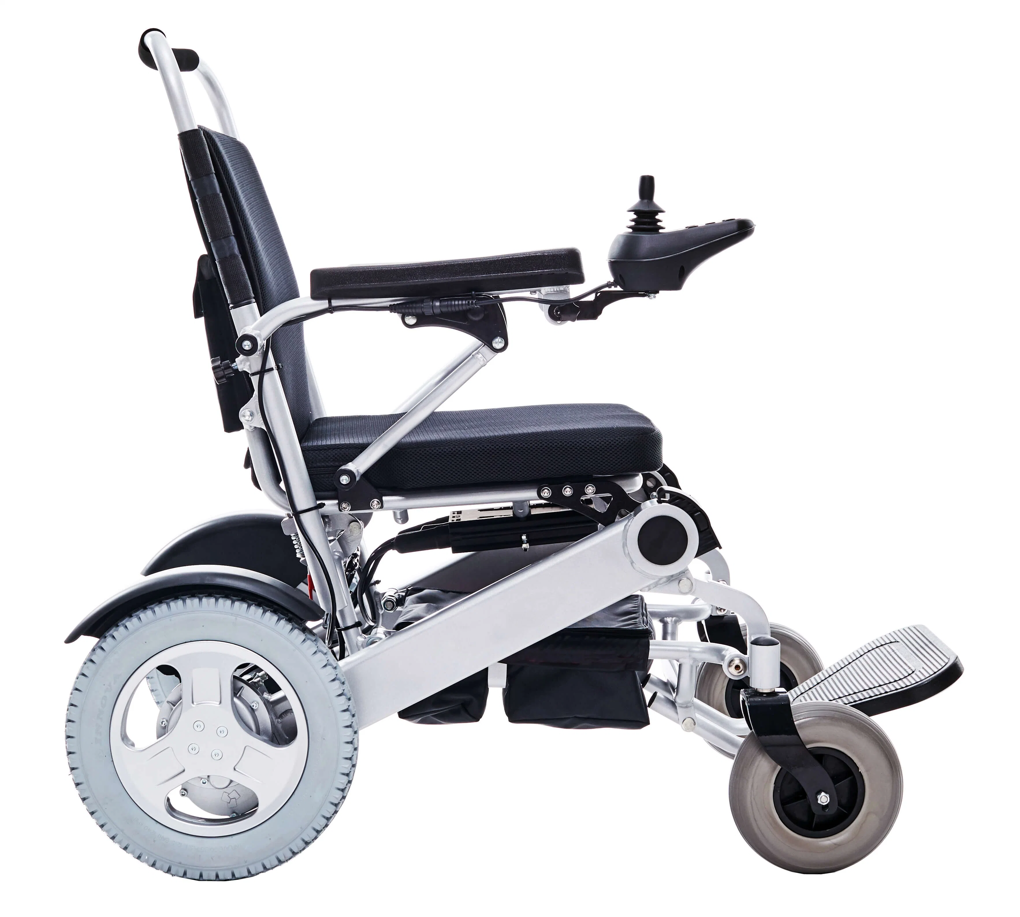 Neu faltbare Elektro-Rollstuhl Aluminium Leichtbau Power Wheel Stuhl mit Lithium-Batterie