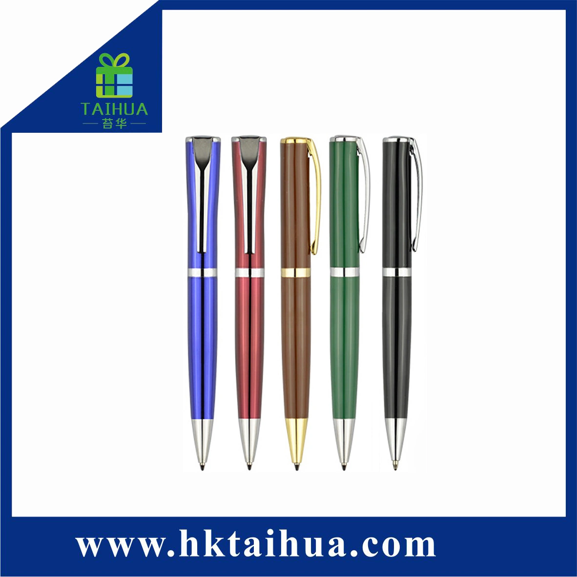 Promotion Short Keychain Cheap Ballpoint Pen with Keyring