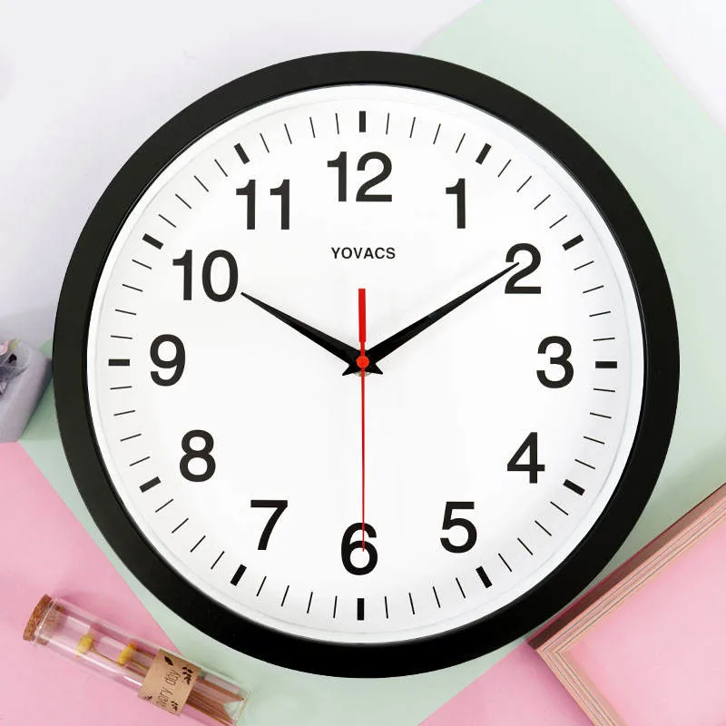 OEM Reloj de pared europeo decoración personalizada moderna para el hogar pared de plástico Reloj moderno para el salón