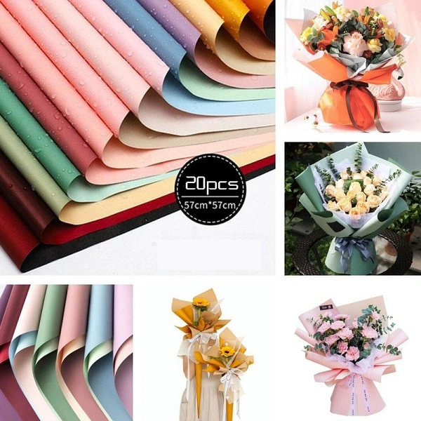 Waterproof Stone Paper Wrapping Paper for Flower Wrapper