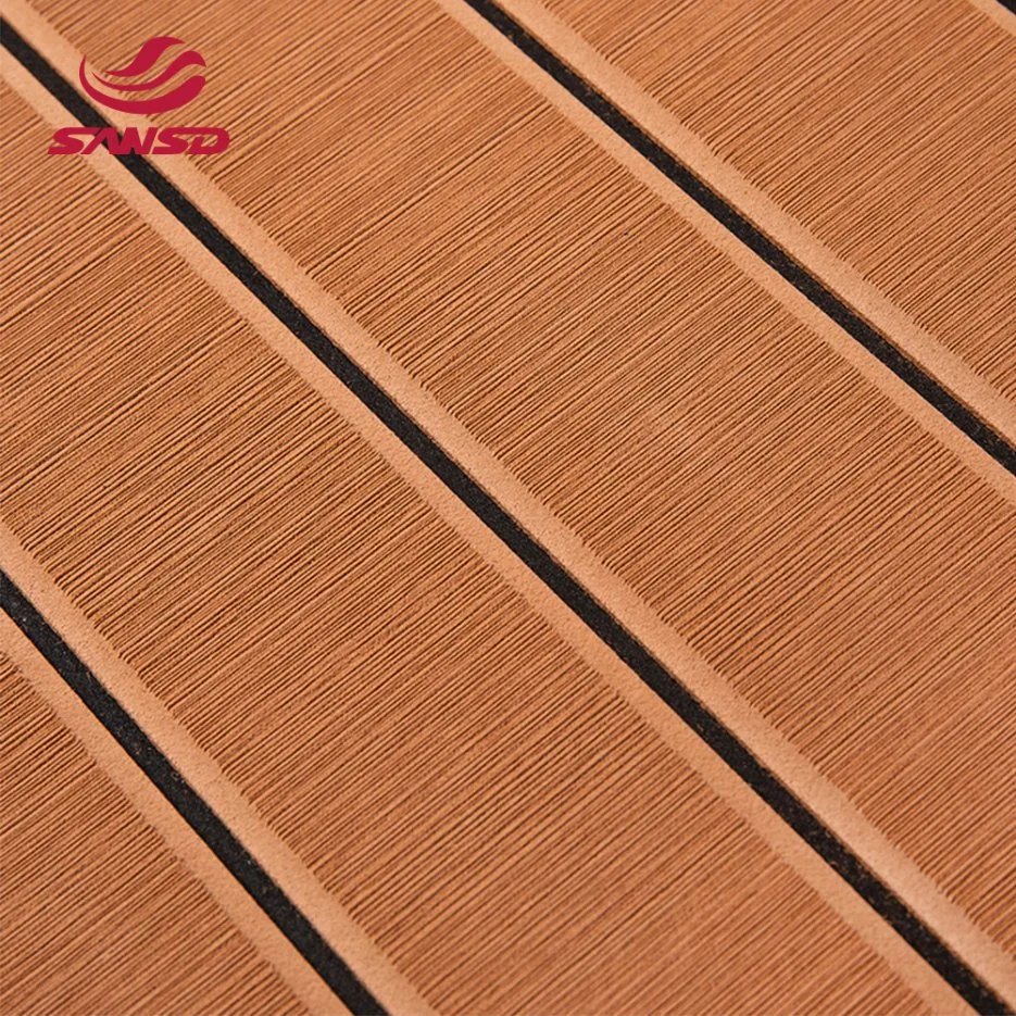 EVA Foam Boot Boden Decking Blatt selbstklebende Teak Decking Matte, rutschfest für Marine Boot