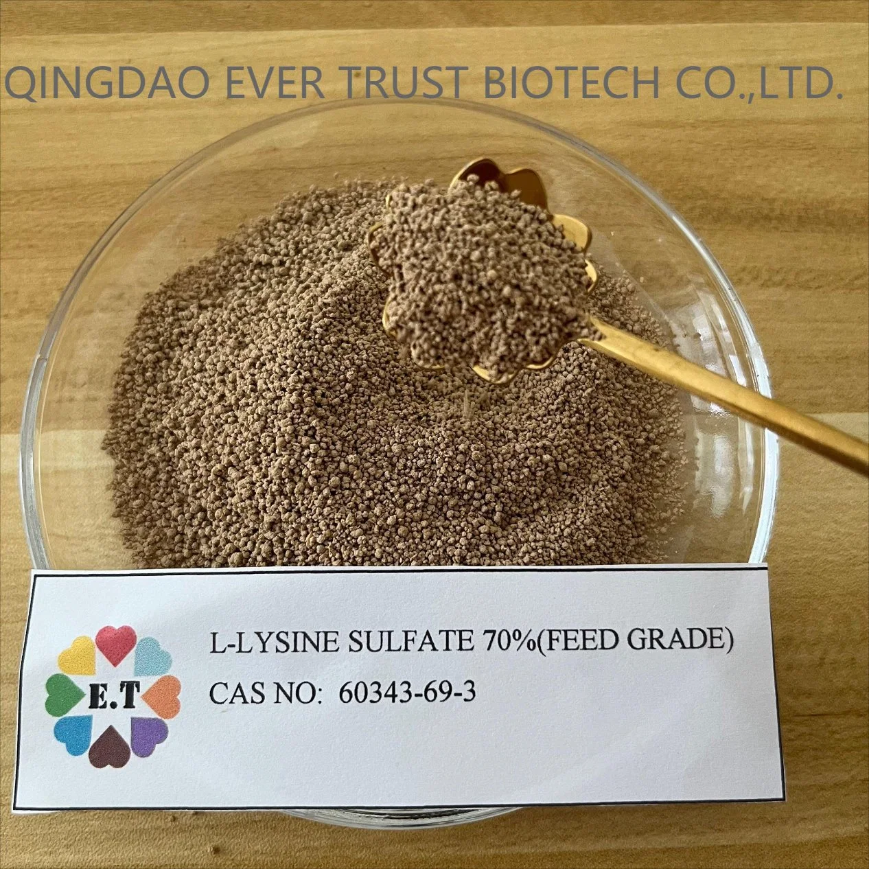 Nutritional Certified in Feed Additives Feed Grade 70% L Lysine Sulphate