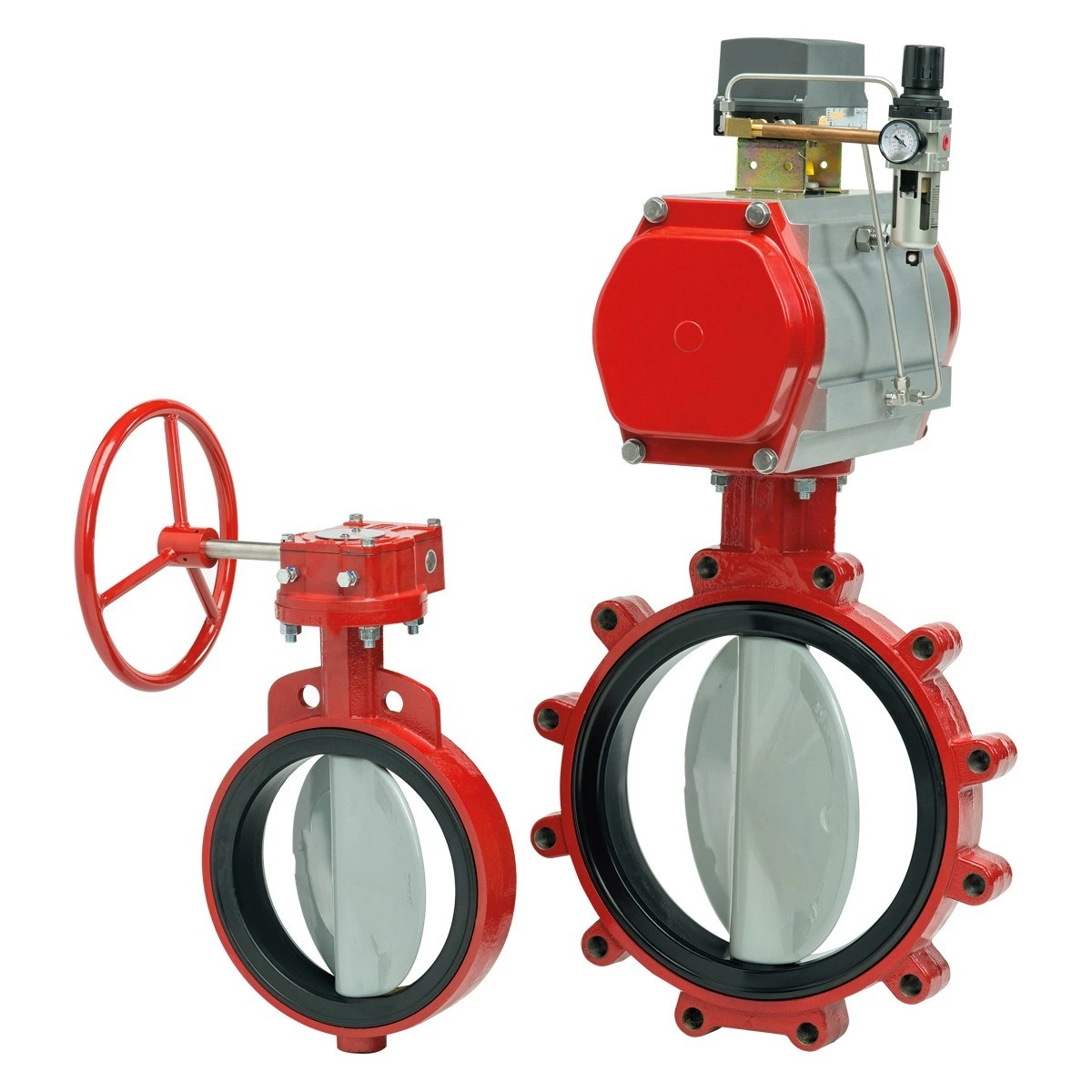 Hot Sale Pipe Fitting Double Eccentric Clamp Butterfly Valve with Good Price