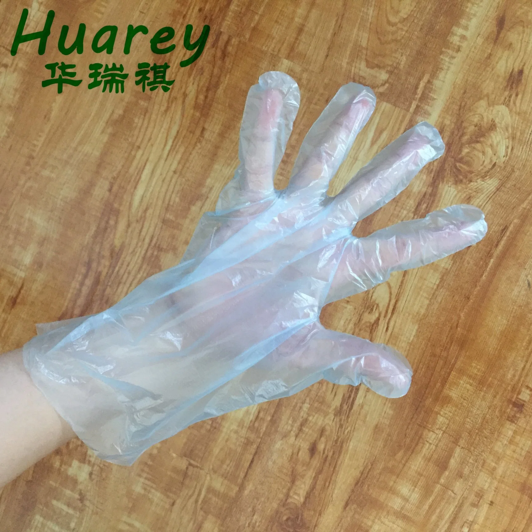 HDPE/LDPE/Clear/Surgical/Medical/Examination Disposable PE Glove for Food Processing Industry Service