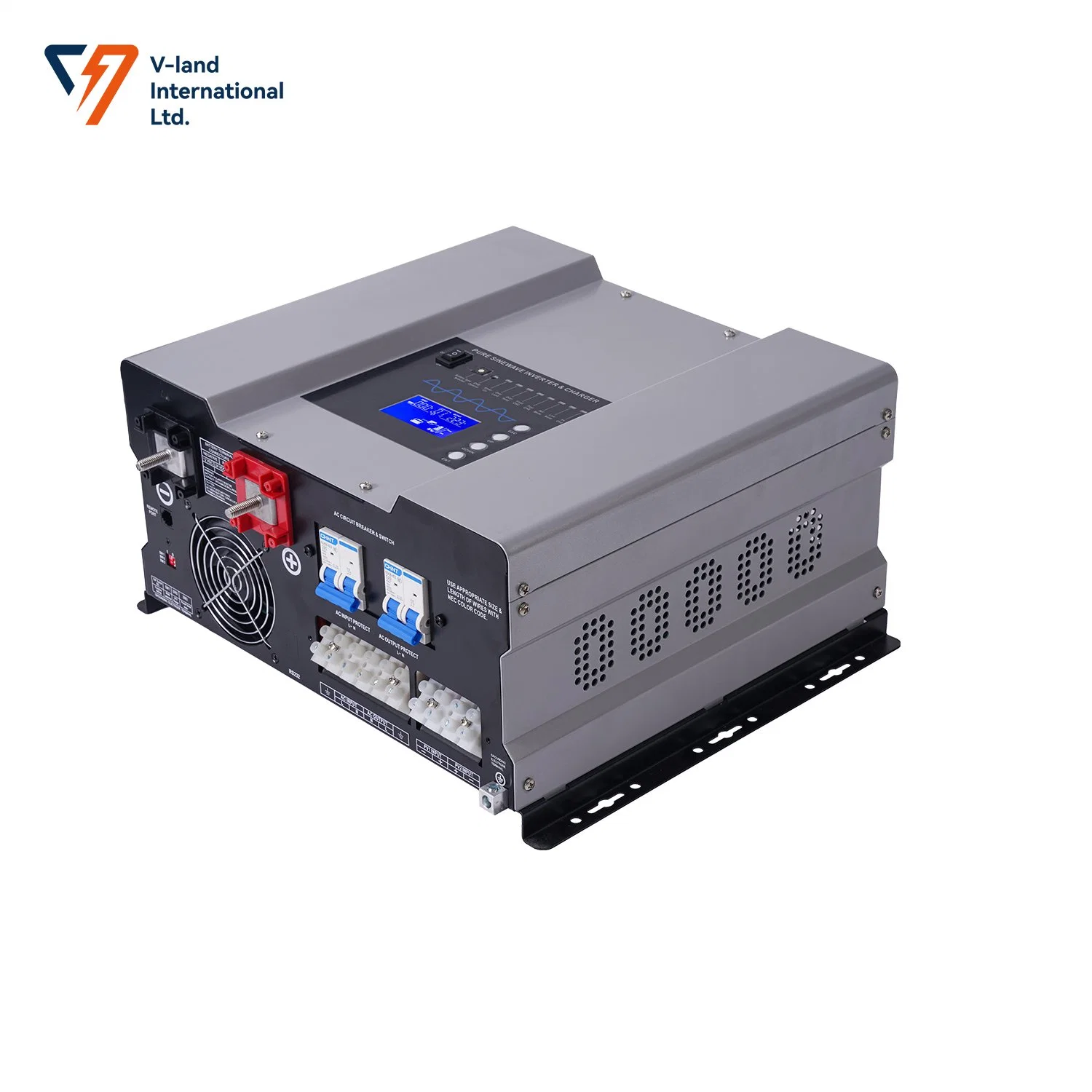 Micro inversor LCD 15000W OFF Grid Hybrid Solar Inverter con Sistema de almacenamiento de energía MPPT