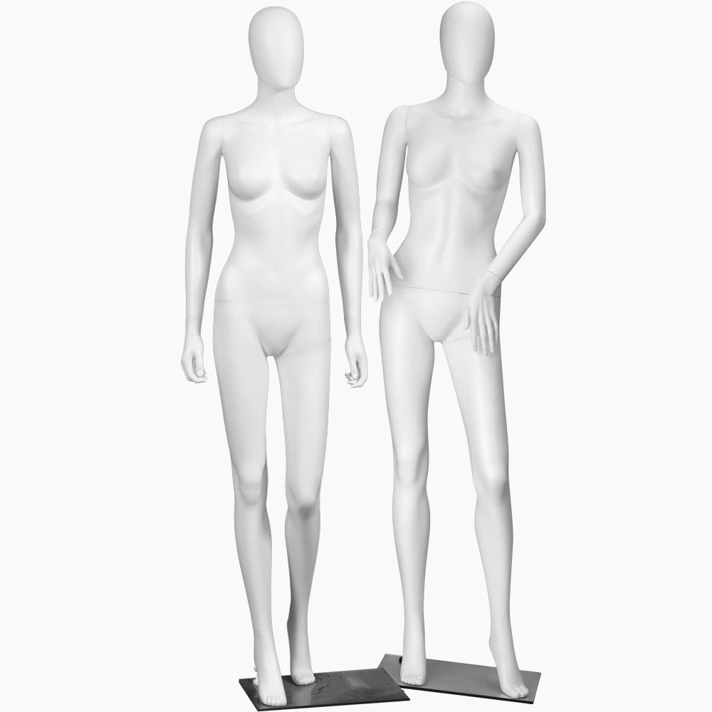 Clothes Shop Plastic Standing Posture Male/Female Full Body Mannequin for Display