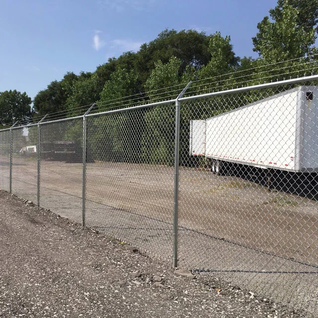 Usine de vente en gros acier galvanisé chaîne maillage de filet matériau de clôture.