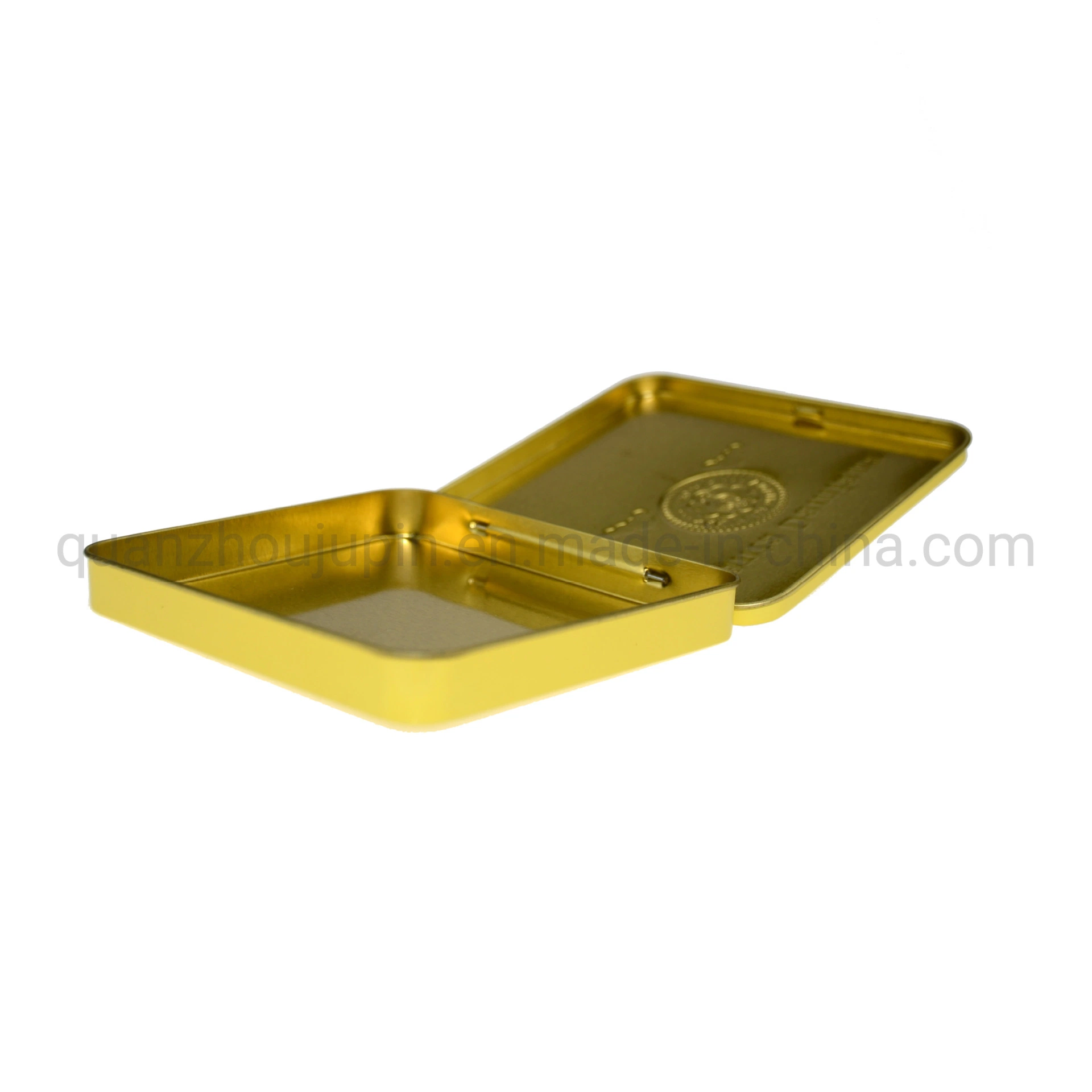 Customized Tinplate Offset Print Mustard Cigar Box